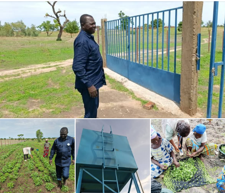  La mise en œuvre du projet de résilience dans la province du Mayo Kebbi Ouest