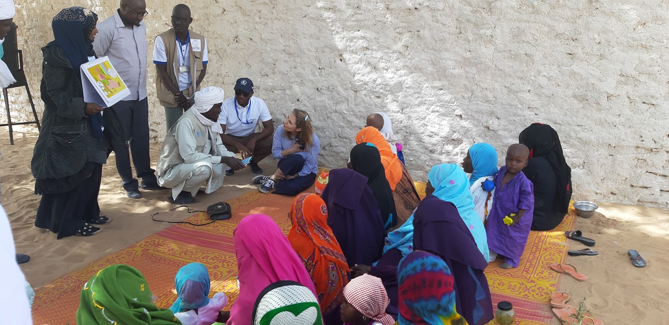 Visite de la Princesse Sarah de la Jordanie Ambassadrice de la nutrition