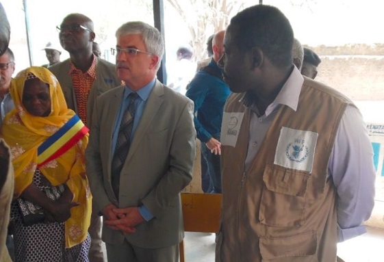 Visite de l'Ambassadeur de france